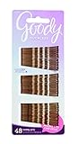 Goody Ouchless Bobby Pin, Crimped Brown, 2 Inches, 48 Count