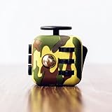 Grand Oasis Stress Cube Anxiety Fidget Cube Relief Toys Best Gift for Adults,Children,Autism Green Camo