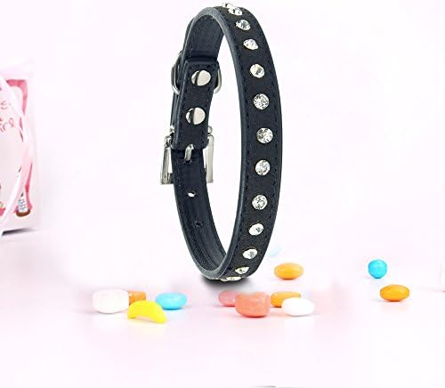 EASTOPPet's House Dog Collars for Small Dogs Prime (XS, Black)
