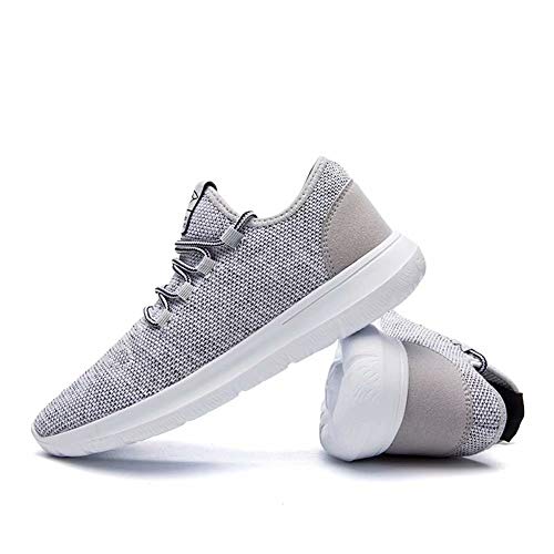 Srenket Mens Casual Athletic Sneakers Comfortable Running Shoes Light Tennis Zapatos Footwear for Men Walking Workout Gray47