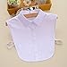TAKIYA Fake Collar Detachable Blouse Dickey Collars Half Shirts False Collars Top for women Girls Outfits Casual Work