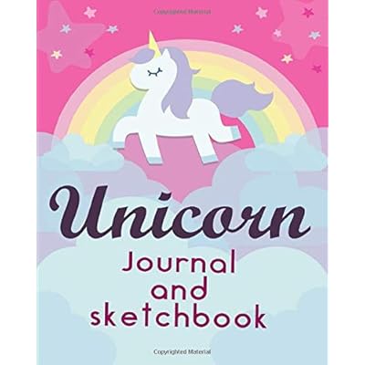 Unicorn Journal and Sketchbook: Perfect Journal and Notebook for Girls Composition Size (8'x10') With Lined and Blank & Sketching Pages Unicorn Journal and Sketchbook: Perfect Journal and Notebook for Girls Composition Size (8'x10') With Lined and Blank & Sketching Pages