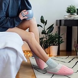 shoeslocker Slippers for Women Memory Foam Fuzzy