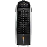 Quilo QE1SKS 3in1 Quiet Low Energy Portable Tower Fan with Evaporative Cooler &amp; Humidifier in Black/Silver