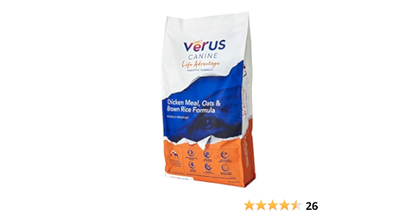verus life advantage dog food