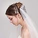 Jaciya Pack of 22 Rhinestone Crystal Hair Barrette Flower Bear Hair Clip Hair Pin