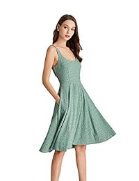 LY VAREY LIN - Vestido sin mangas para mujer, diseño floral