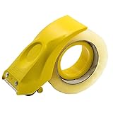 PROSUN Easy-Mount 2 Inch Tape Gun Dispenser Packing Packaging Sealing Cutter Yellow Handheld Warehouse Tools