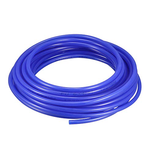 uxcell 10M 32.8Ft 6mm x 4mm Pneumatic Polyurethane PU Hose Tube Pipe Blue uxcell 10M 32.8Ft 6mm x 4mm Pneumatic Polyurethane PU Hose Tube Pipe Blue