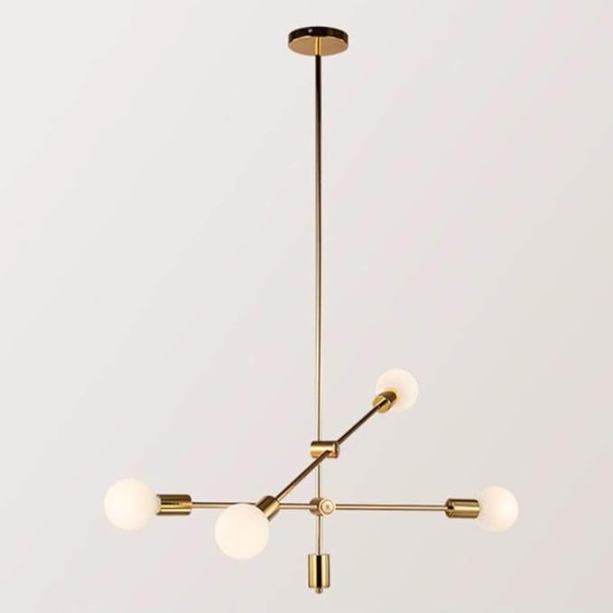 Dsrgwe Lamparas Techo Colgantes, Habitación Sala lámpara del Oro