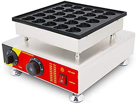LOSITA 25pcs Commercial Electric Poffertje Mini Dutch Pancake Machine Maker Iron Baker 110v and 220v