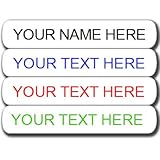 Iron on Clothing Labels - Qty120 - Personalized with Your Name! Your Choice of Ink Color. Black - Blue - Green