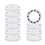 XiKe 10 Pack Wheel Ball Bearings Part Name C60, Replacement for Polaris Pressure Pool Cleaners 180 and 280.