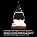 GGPOWER Creative Stylish Desktop Drops Storm Glass Crafts Weather bottle Forecast Bottle Barometer (Large)