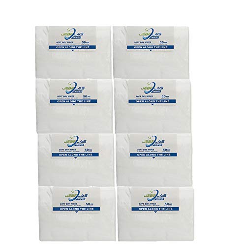 Jebblas Baby Dry Wipes Hospital Wipes Ultra Soft Cleaning Cloth Unscented Paper Towels Super