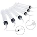 BAKHUK 16pcs 12cc Dental Syringe Disposable Dental Care Rinse Enema Syringe, Curved Tip