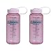 Nalgene W/M 16oz Bottle (Set of 2 Fire Pink, 16 oz, 2 Count)