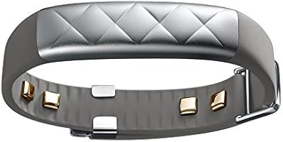 Jawbone UP3 Heart Rate Activity and Sleep Tracker, Silver Cross