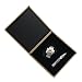 ZLIMSN Stainless Steel Butterfly Deployment Buckle Double Push Spring Bar Deployment Fashion Watch Band Clasp Color & Width Silver Rose Gold Golden Black (24mm, Silver)