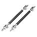 KKmoon 2X Adjustable Front Bumper Lip Splitter Strut Tie Bar Support Rod 75-200mm Carbon