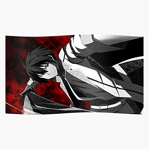 Amazon Com Kurogane Failed Chivalry The Stella Strong Of Knight Cavalry Ikki No Man Vermillion Rakudai A Manga Anime Kishi Swords Home Decor Wall Art Print Poster Posters Prints