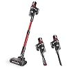 Micol 27000Pa Cordless Vacuum Cleaner, 350W Brushless Motor Stick Vacuum, Up to 45 Minutes Runtime Detachable Battery, 4…
