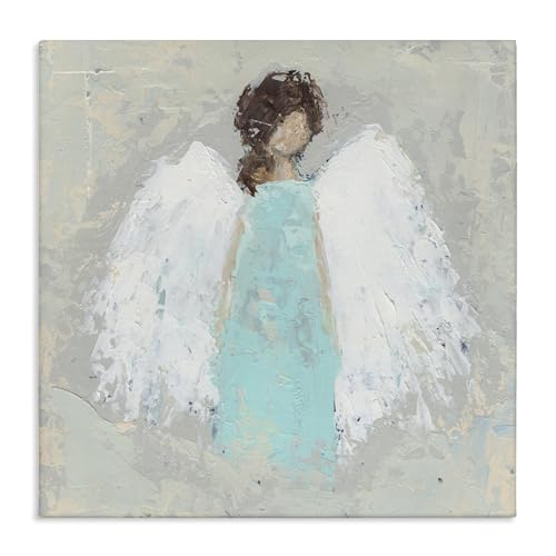 Stupell Industries Soft Angel Impression Canvas Wall Art design by Cassandra Cu…