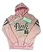 FACE N FACE Womens Chic Drawstring Long Sleeve Hooded Sweatshirt X-Large Pink