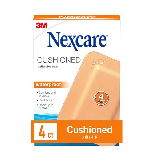 Nexcare Absolute wasserfestes Klebeband, 7,6 x 10,2 cm Nexcare