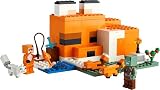 LEGO Minecraft The Fox Lodge 21178 Official Set with Fox Figures view 8