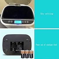 Automatic Pet Feeder Button Version Pet Feeder Manual Timing