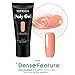 TOMICCA 60ML Polygel Nail Builder Poly Gel Nail Extension Gel Nail Enhancement Nail Thickening Solutions (Petal)