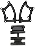 RPM Rear Bumper Mounts for Losi Ten-SCTE, Black