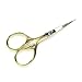 DOVO “Lion’s Tail” Gold w/Sheath Embroidery Scissor