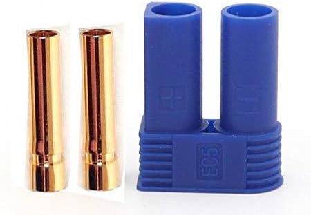 10 works EC5 Banana Plug Connectors Female Male 5.0mm Gold Bullet Connector for RC ESC LIPO Battery Device Electric Motor - Image 4