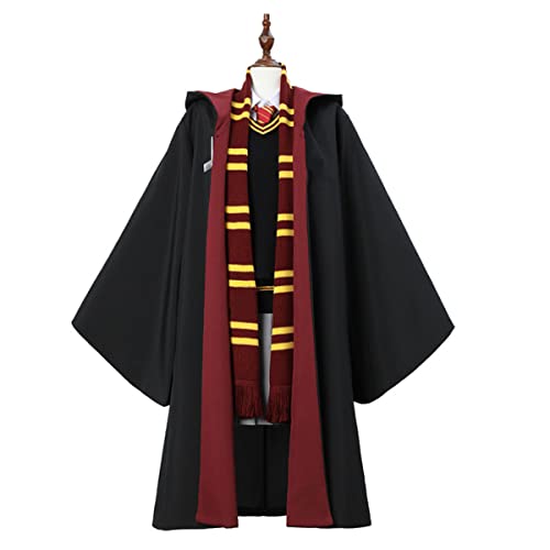 Gryffindor Uniform Cape Gryffondor Hermione Wizard Robes Cape