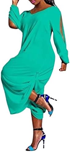 Orangeskycn Women Jumpsuits and Rompers Plus Size,Solid Color V Neck Loose Hollow Out Playsuit