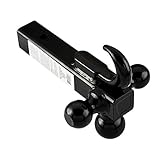 TOPSKY Trailer Hitch Tri Ball Mount with