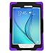 KIQ Armor Series Galaxy Tab A 8.0 2015 Case T350, Rugged Full-Body Drop Protection Tablet Case Cover Kickstand for Samsung Galaxy Tab A 8