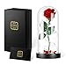 Glass Flower Galaxy Rose Gift for Women: Light Modes, USB Plug & Battery Powered Mother Birthday Thanksgiving Present Mom Her Wedding Anniversary Delivery Day Idea from Daughter