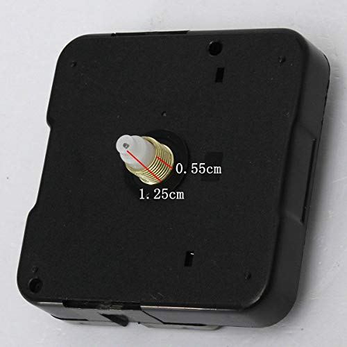 OKIl Kit Quartz Clock Movement Spindle Mechanism Parts Tool Set with Red Hands DIY