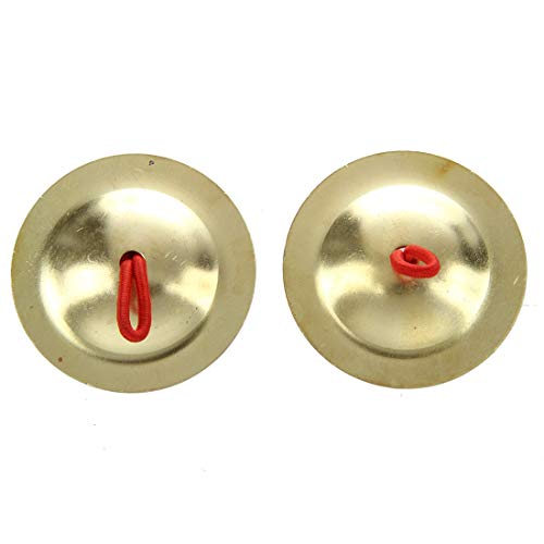 Algol - Belly Dancing Gold Finger Cymbals Musical Instrument