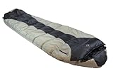 Ledge Sports River +0 F Degree XL Oversize Mummy Sleeping Bag (86 X 34 X 24, Black)