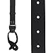 Suspender Store Mens Buckle Strap Leather Suspenders - 1-Inch, Button