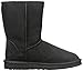 UGG Australia Women's Classic Short Winter Boots,Black,9 US