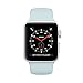 RUOQINI Compatible with Apple Watch Band 40mm,Sport Silicone Soft Replacement Band Compatible for Apple Watch Series 4, S/M Turquoise