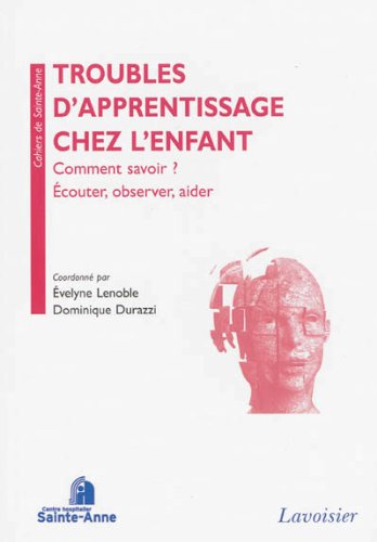 Troubles d'apprentissage chez l'enfant