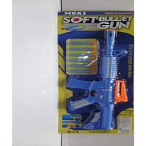 Brunte Toy Gun Game for The Kids with The Soft Bullets Gun with Accessories
