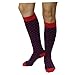 REXX 6 Pairs Women's Knee-high Graduated Support Anti-Fatigue 8-15mmHg Compression Socks (6W8-Pack6)