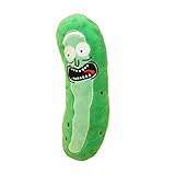 FiraDesign Pickle Rick Plush Doll Stuffed Toy Christmas Gift 7.8inch